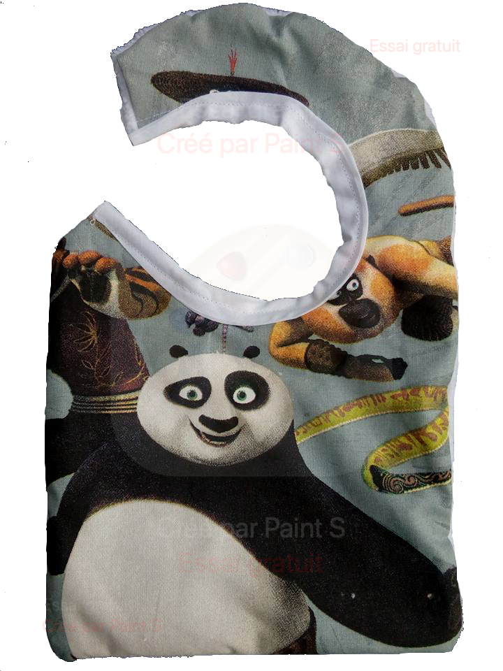 Bavoir Kunfu Panda