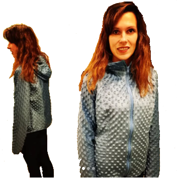 Gillet avec capuche sur mesure