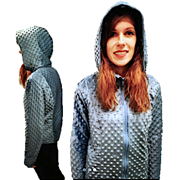 Gillet avec capuche sur mesure