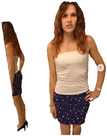 Jupe étoile magique