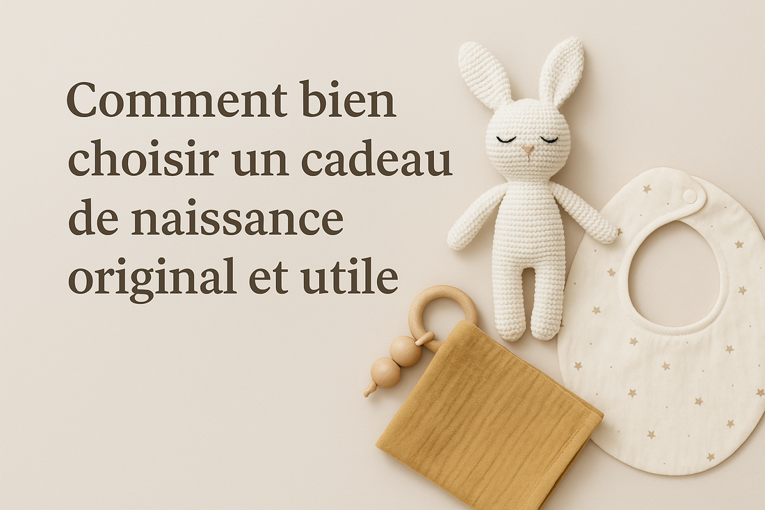 Comment bien choisir un cadeau de naissance original et utile ?