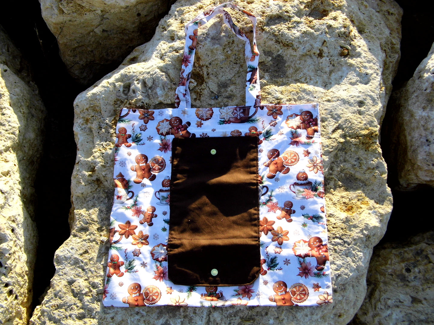 Sac pliable sur le thème de Noël