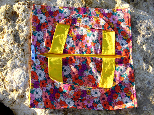 Sac à tarte sur le thème des fleurs