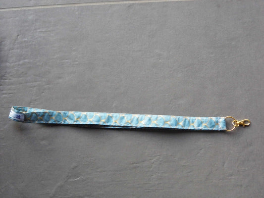 Dragonne bleu et jaune style japonais