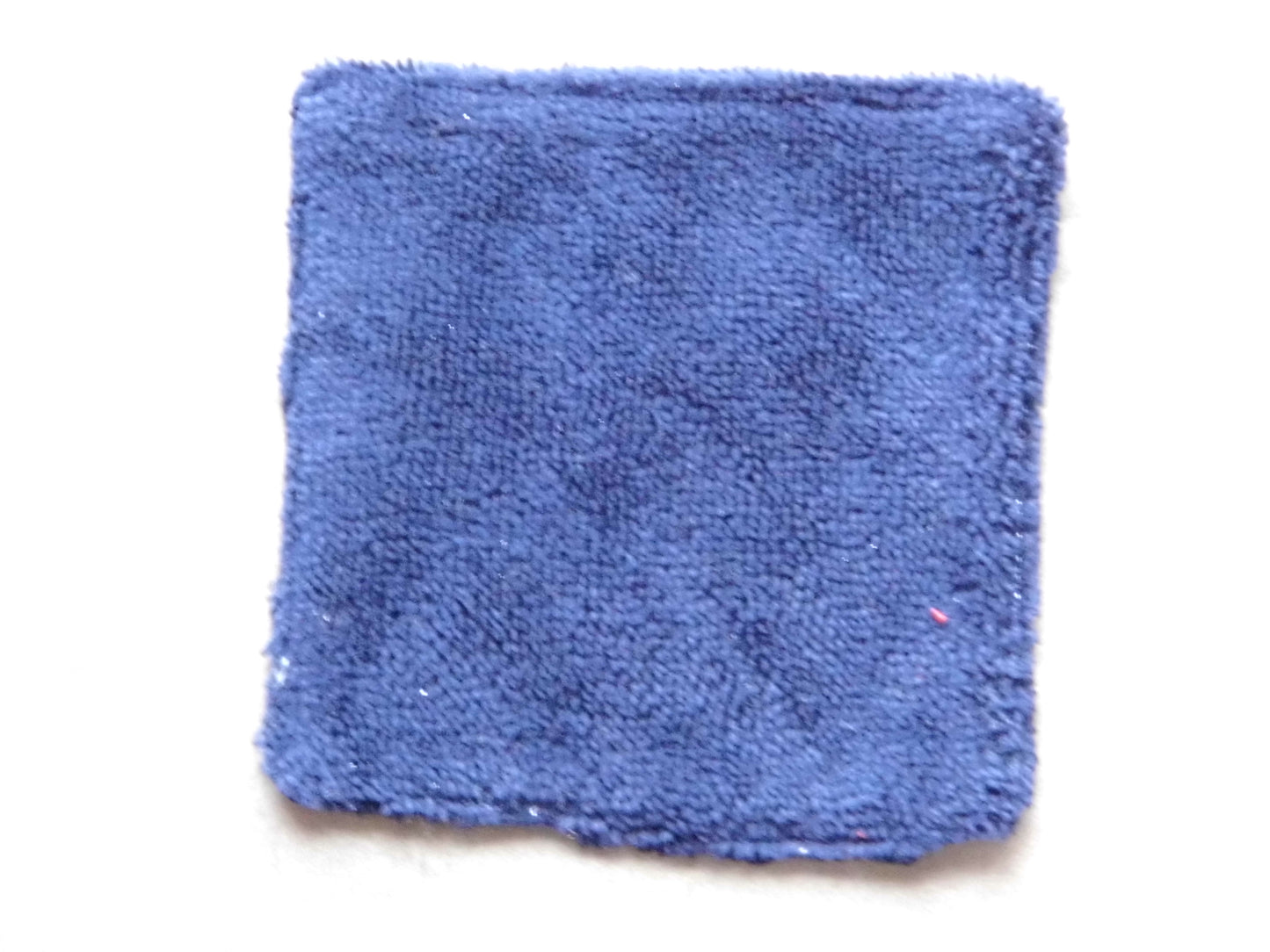 Carré démaquillant étoile bleu foncé 12 X 12