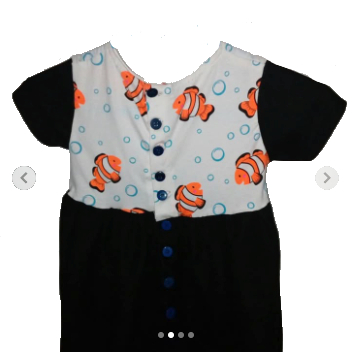Robe enfant 1 an et sac assorti
