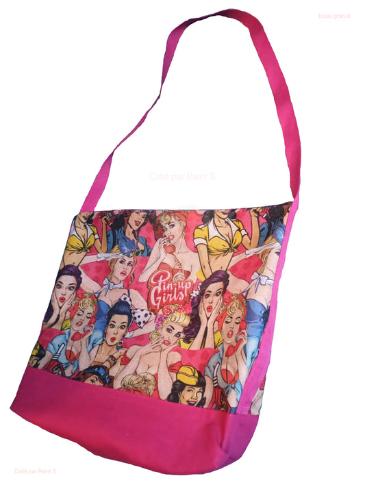 Sac girly rétro